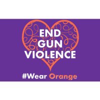 End Gun Violence #Wear Orange Bumper Sticker