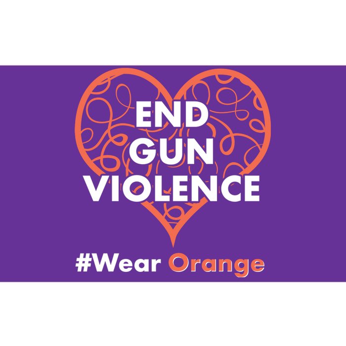 End Gun Violence #Wear Orange Bumper Sticker