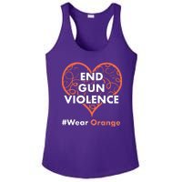 End Gun Violence #Wear Orange Ladies PosiCharge Competitor Racerback Tank