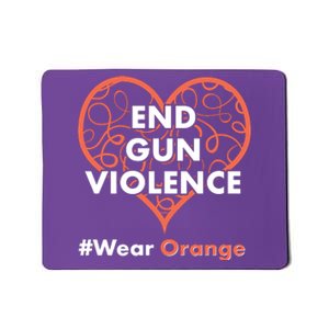 End Gun Violence #Wear Orange Mousepad