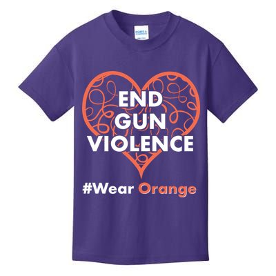 End Gun Violence #Wear Orange Kids T-Shirt