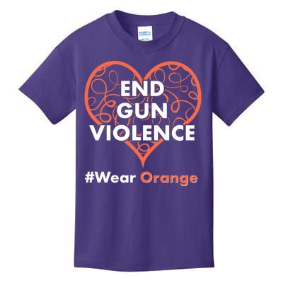 End Gun Violence #Wear Orange Kids T-Shirt