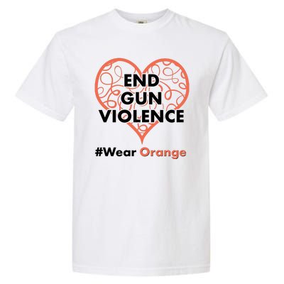 End Gun Violence #Wear Orange Garment-Dyed Heavyweight T-Shirt