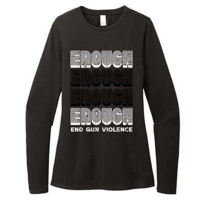 Enough Gun Violence Awareness Month Orange Men Women Womens CVC Long Sleeve Shirt