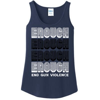 Enough Gun Violence Awareness Month Orange Men Women Ladies Essential Tank