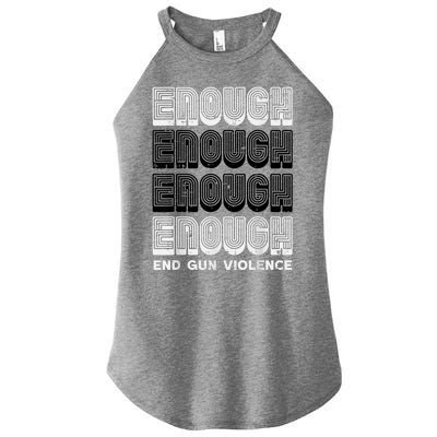 Enough Gun Violence Awareness Month Orange Men Women Women's Perfect Tri Rocker Tank