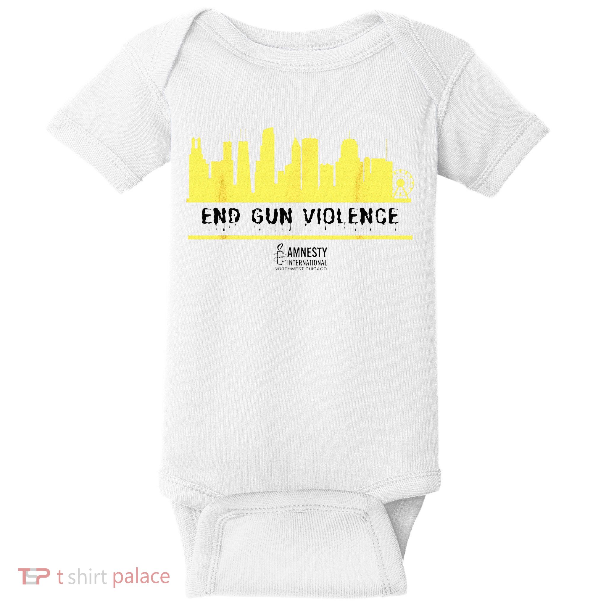 End Gun Violence Baby Bodysuit