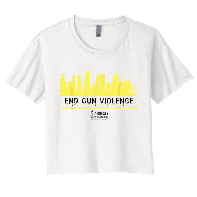 End Gun Violence Crop Top