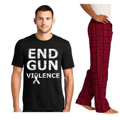 End Gun Violence Ribbon Pajama Set