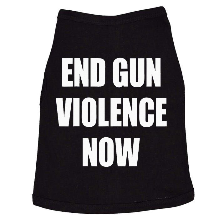 End Gun Violence Awareness Day Protect Our Children Orange Doggie Tank