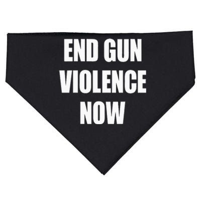 End Gun Violence Awareness Day Protect Our Children Orange USA-Made Doggie Bandana