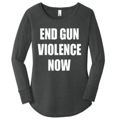 End Gun Violence Awareness Day Protect Our Children Orange Women's Perfect Tri Tunic Long Sleeve Shirt