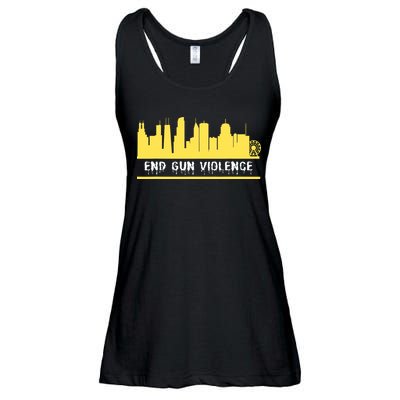 End Gun Violence Ladies Essential Flowy Tank