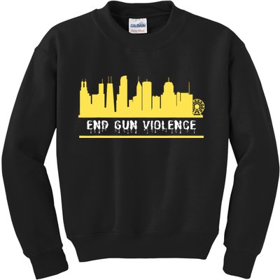 End Gun Violence Kids Sweatshirt