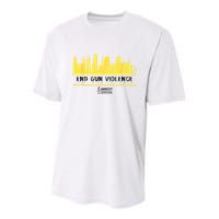 End Gun Violence  Youth Performance Sprint T-Shirt
