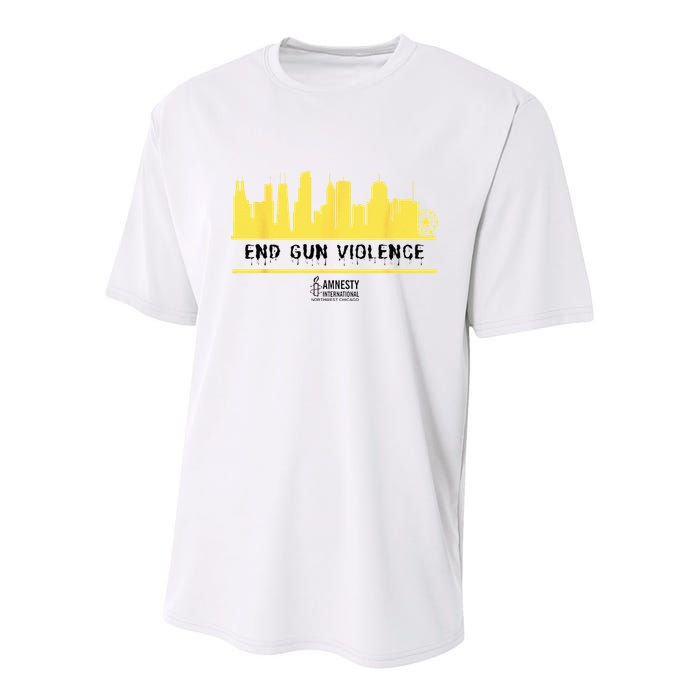 End Gun Violence  Youth Performance Sprint T-Shirt