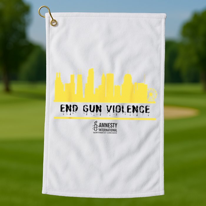 End Gun Violence  Golf Towel