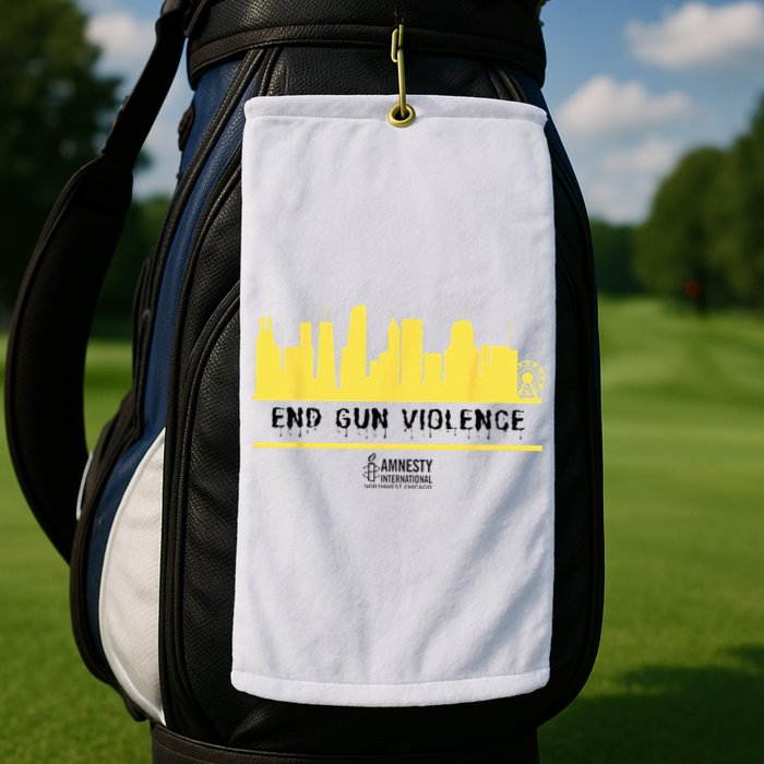 End Gun Violence  Golf Towel