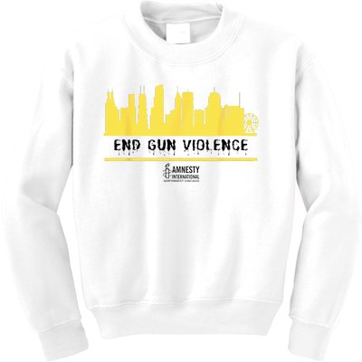 End Gun Violence  Kids Sweatshirt