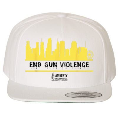 End Gun Violence  Wool Snapback Cap