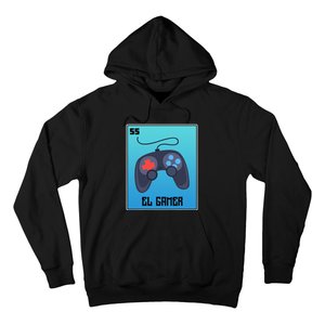 El Gamer Video Games Funny Mexican Lottery Parody Graphic Hoodie