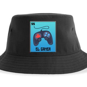 El Gamer Video Games Funny Mexican Lottery Parody Graphic Sustainable Bucket Hat