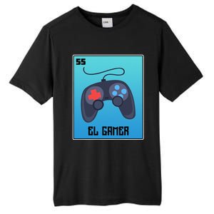 El Gamer Video Games Funny Mexican Lottery Parody Graphic Tall Fusion ChromaSoft Performance T-Shirt