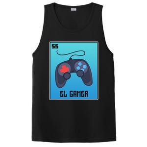 El Gamer Video Games Funny Mexican Lottery Parody Graphic PosiCharge Competitor Tank