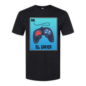 El Gamer Video Games Funny Mexican Lottery Parody Graphic Softstyle CVC T-Shirt