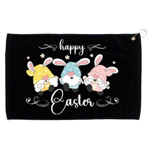 Easter Gnome With Bunny Ears Easter Celebration Cool Gift Grommeted Golf Towel