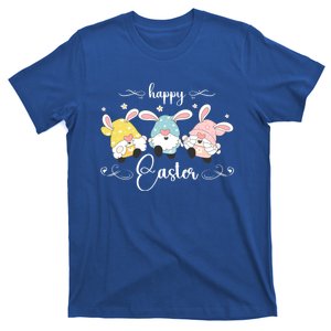 Easter Gnome With Bunny Ears Easter Celebration Cool Gift T-Shirt