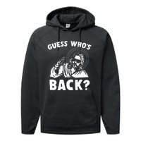 Easter Guess Whos Back Jesus Funny Religious Performance Fleece Hoodie