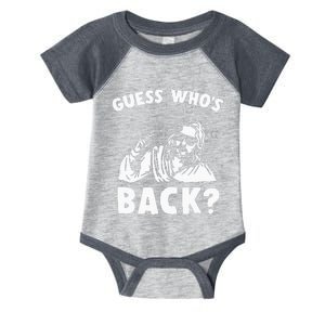 Easter Guess Whos Back Jesus Funny Religious Infant Baby Jersey Bodysuit