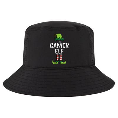 Elf Gamer Xmas Holiday Fun Cool Comfort Performance Bucket Hat
