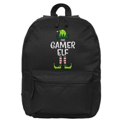Elf Gamer Xmas Holiday Fun 16 in Basic Backpack