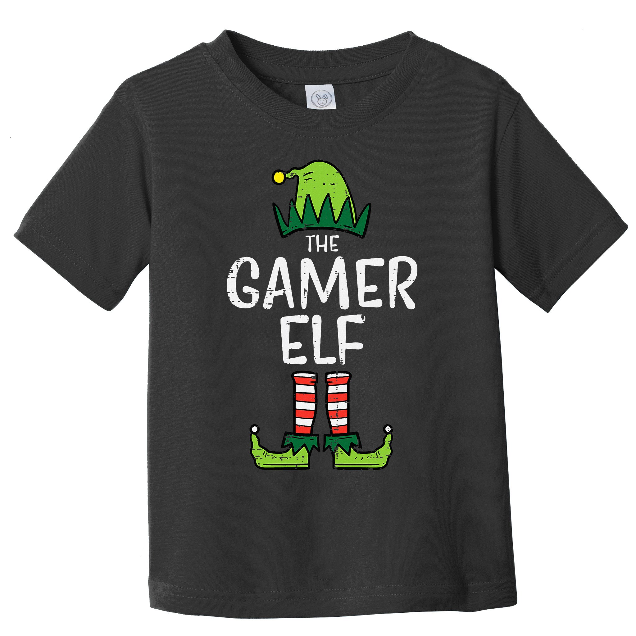 Elf Gamer Xmas Holiday Fun Toddler T-Shirt