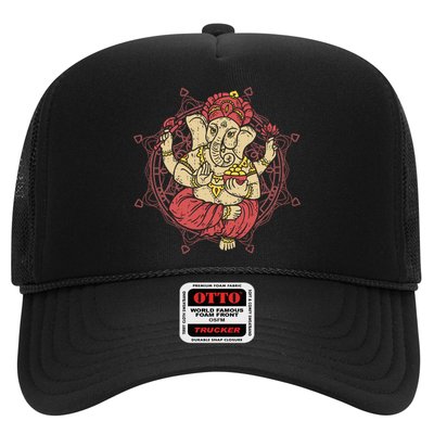 Elephant Ganesha Yoga Dala Gift Trucker Hat
