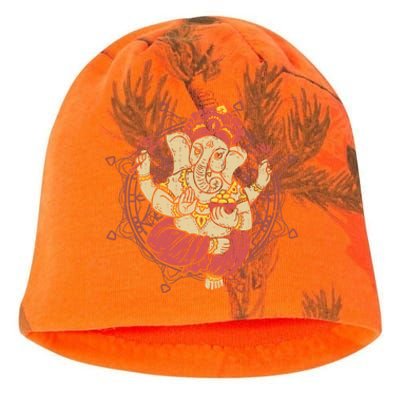 Elephant Ganesha Yoga Dala Gift Kati - Camo Knit Beanie