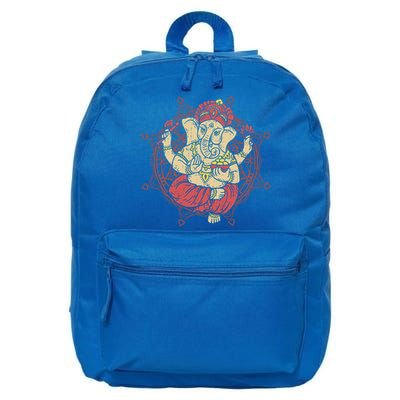 Elephant Ganesha Yoga Dala Gift 16 in Basic Backpack