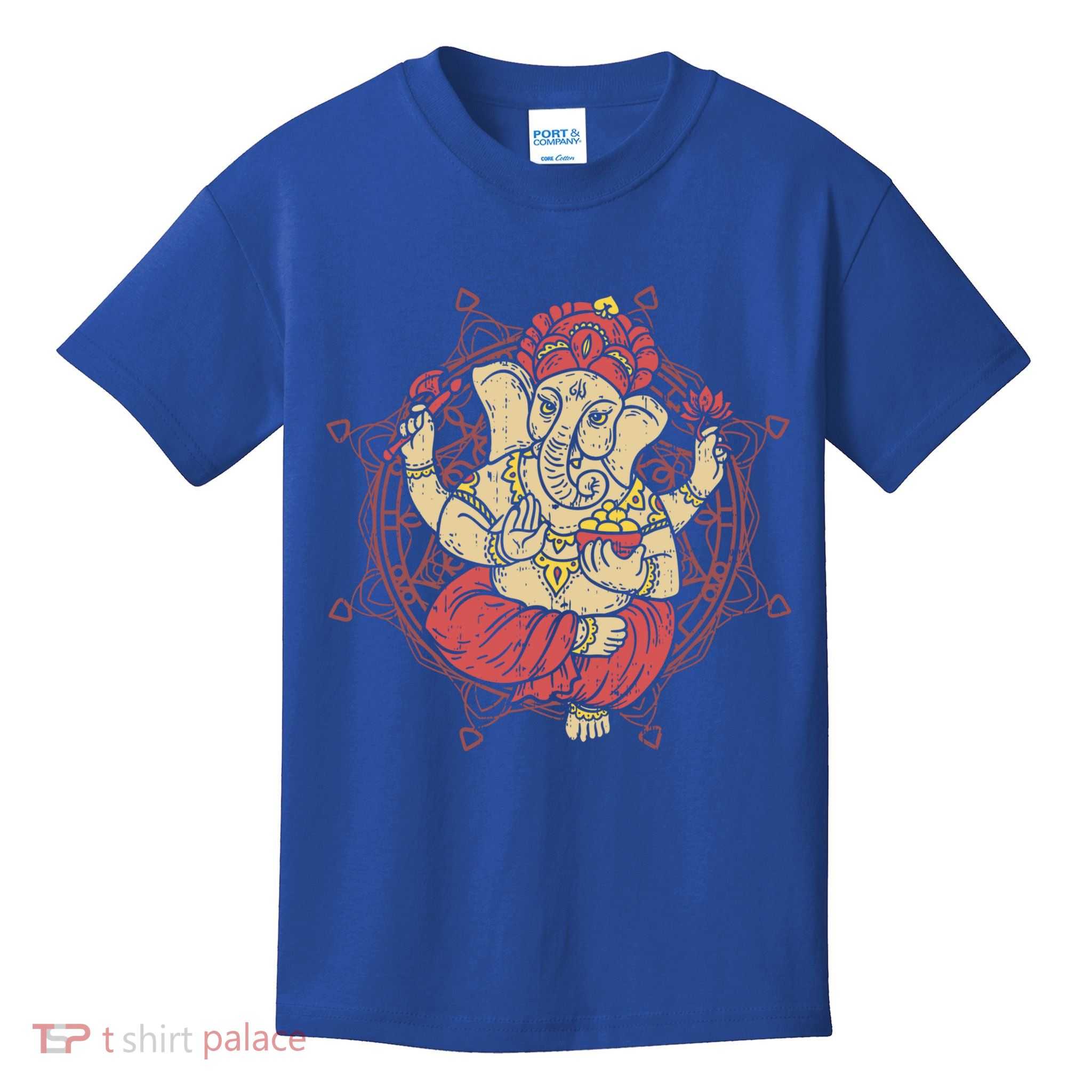 Elephant Ganesha Yoga Dala Gift Kids T-Shirt