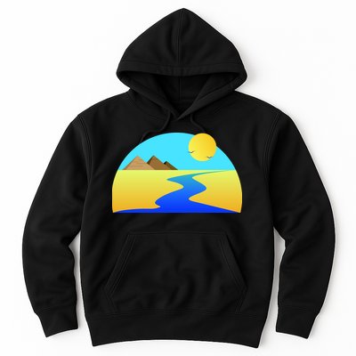 Egypt Nile River Sunset Hoodie