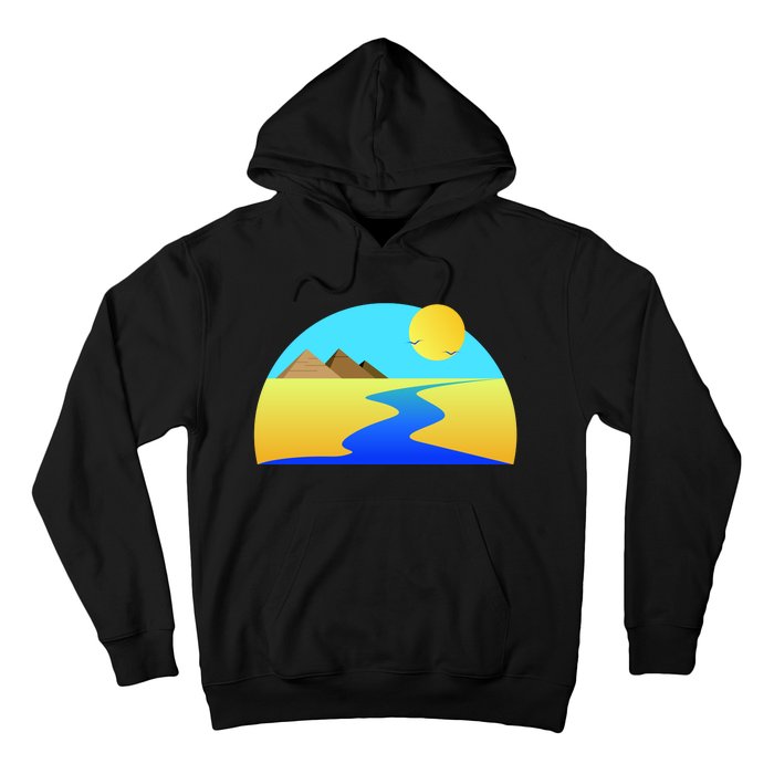 Egypt Nile River Sunset Hoodie