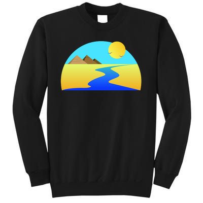 Egypt Nile River Sunset Sweatshirt