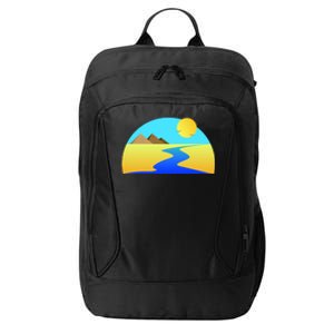 Egypt Nile River Sunset City Backpack