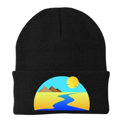Egypt Nile River Sunset Beanie