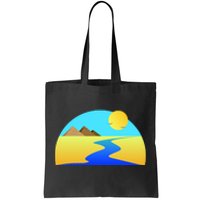 Egypt Nile River Sunset Tote Bag