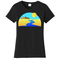 Egypt Nile River Sunset Women's T-Shirt