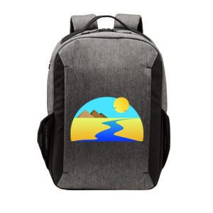 Egypt Nile River Sunset Vector Backpack