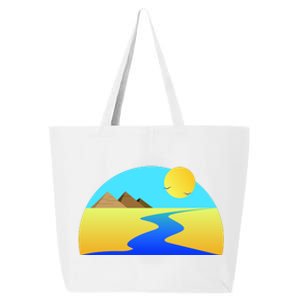 Egypt Nile River Sunset 25L Jumbo Tote