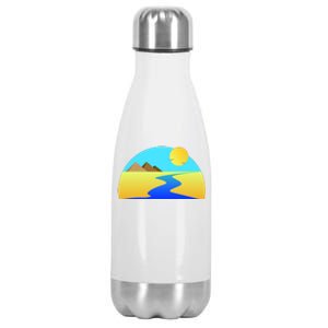 Egypt Nile River Sunset Stainless Steel Insulated Water Bottle